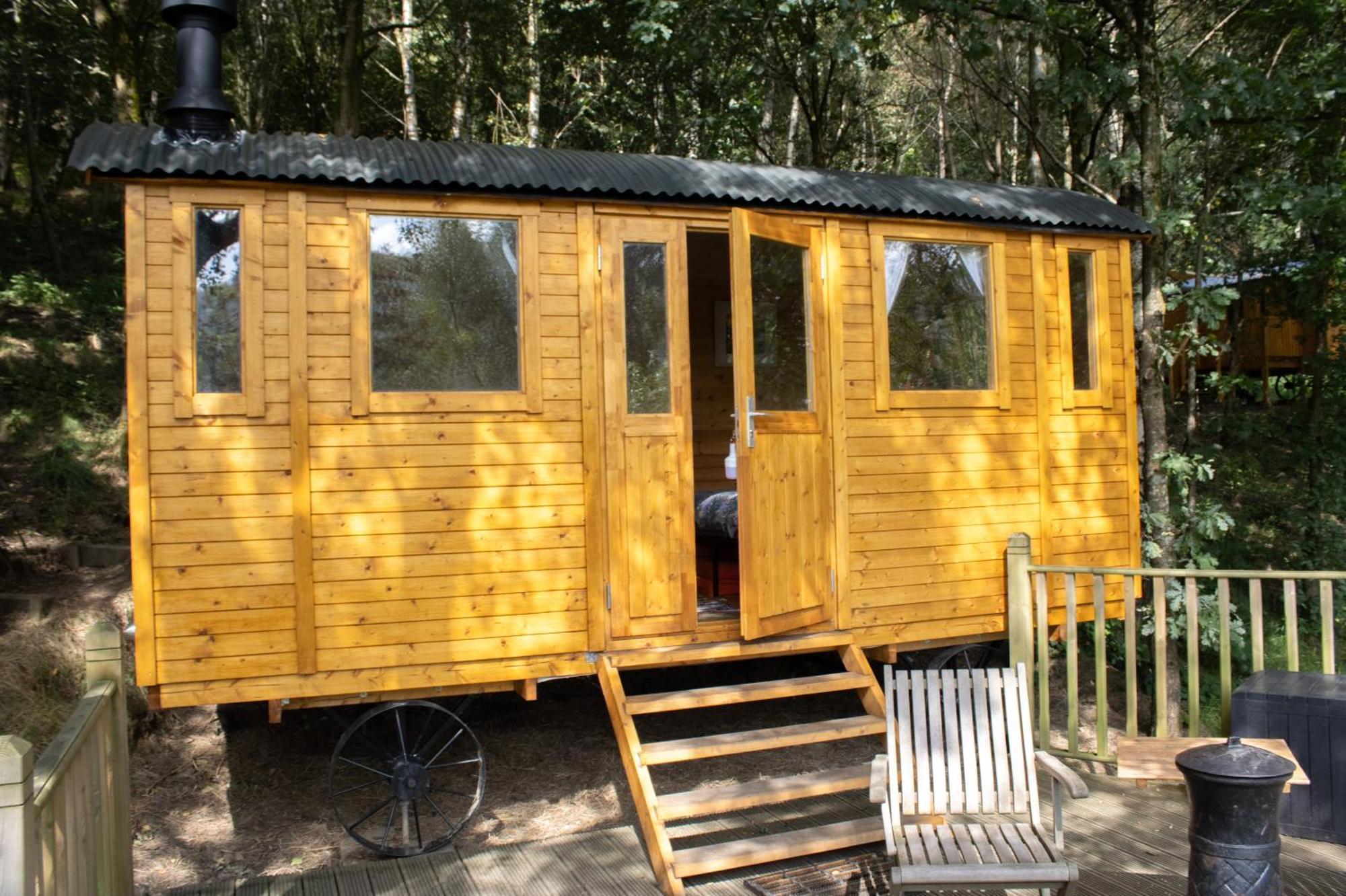 Pike'S Cabin In The Woods Hebden Bridge Exteriör bild