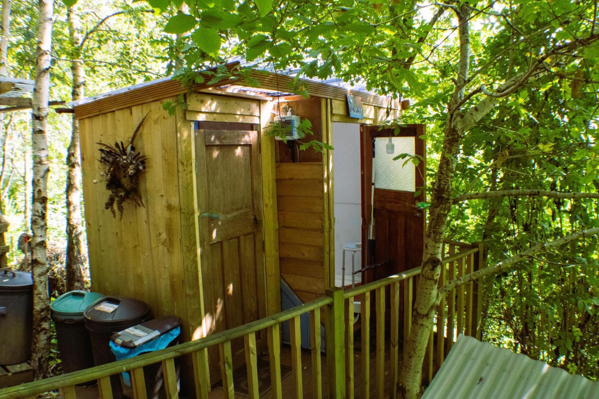 Pike'S Cabin In The Woods Hebden Bridge Exteriör bild