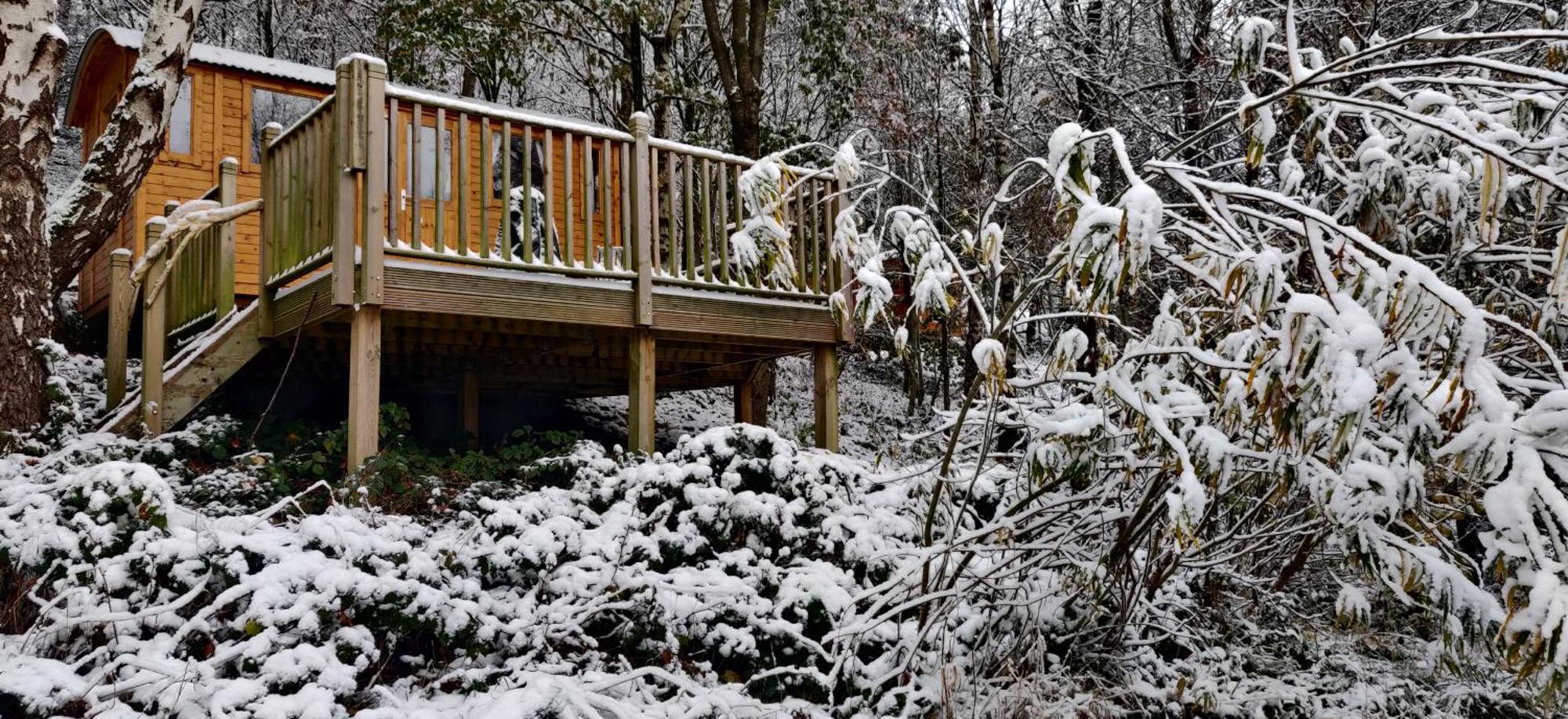 Pike'S Cabin In The Woods Hebden Bridge Exteriör bild