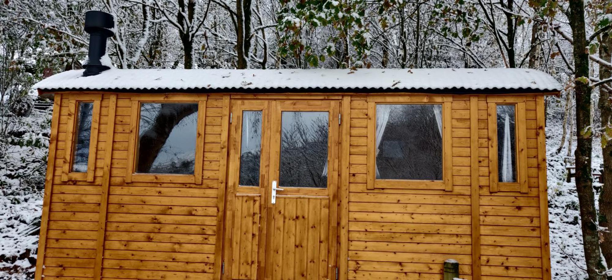 Pike'S Cabin In The Woods Hebden Bridge Exteriör bild