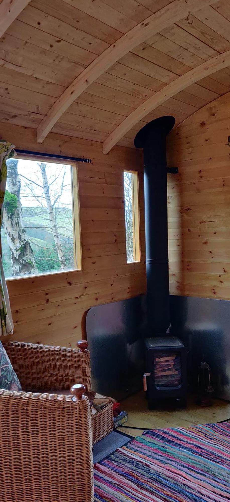 Pike'S Cabin In The Woods Hebden Bridge Exteriör bild